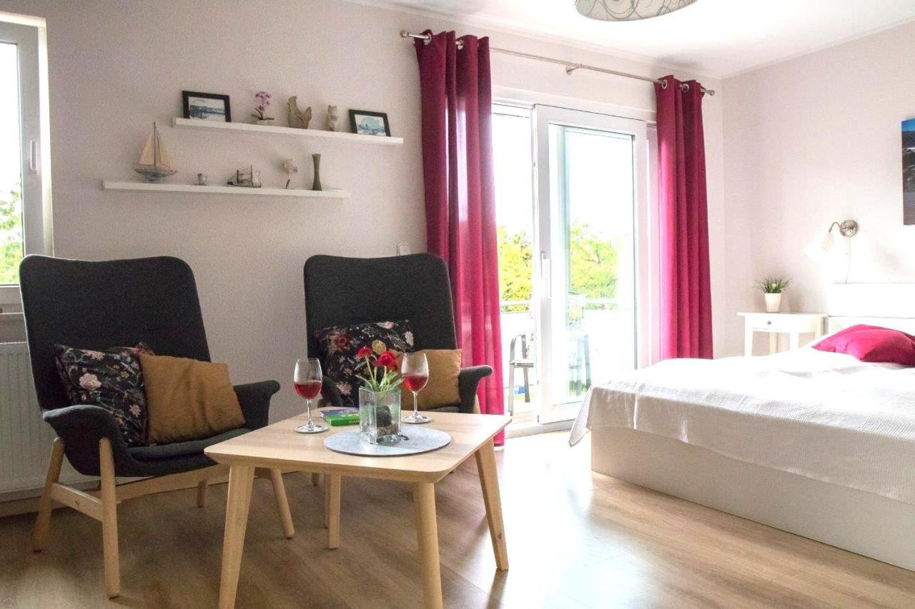 Studio 11 Im Haus Stranddistel, Modernes Studio Im 1 Og Fur 2 Personen In Zingst Exteriör bild