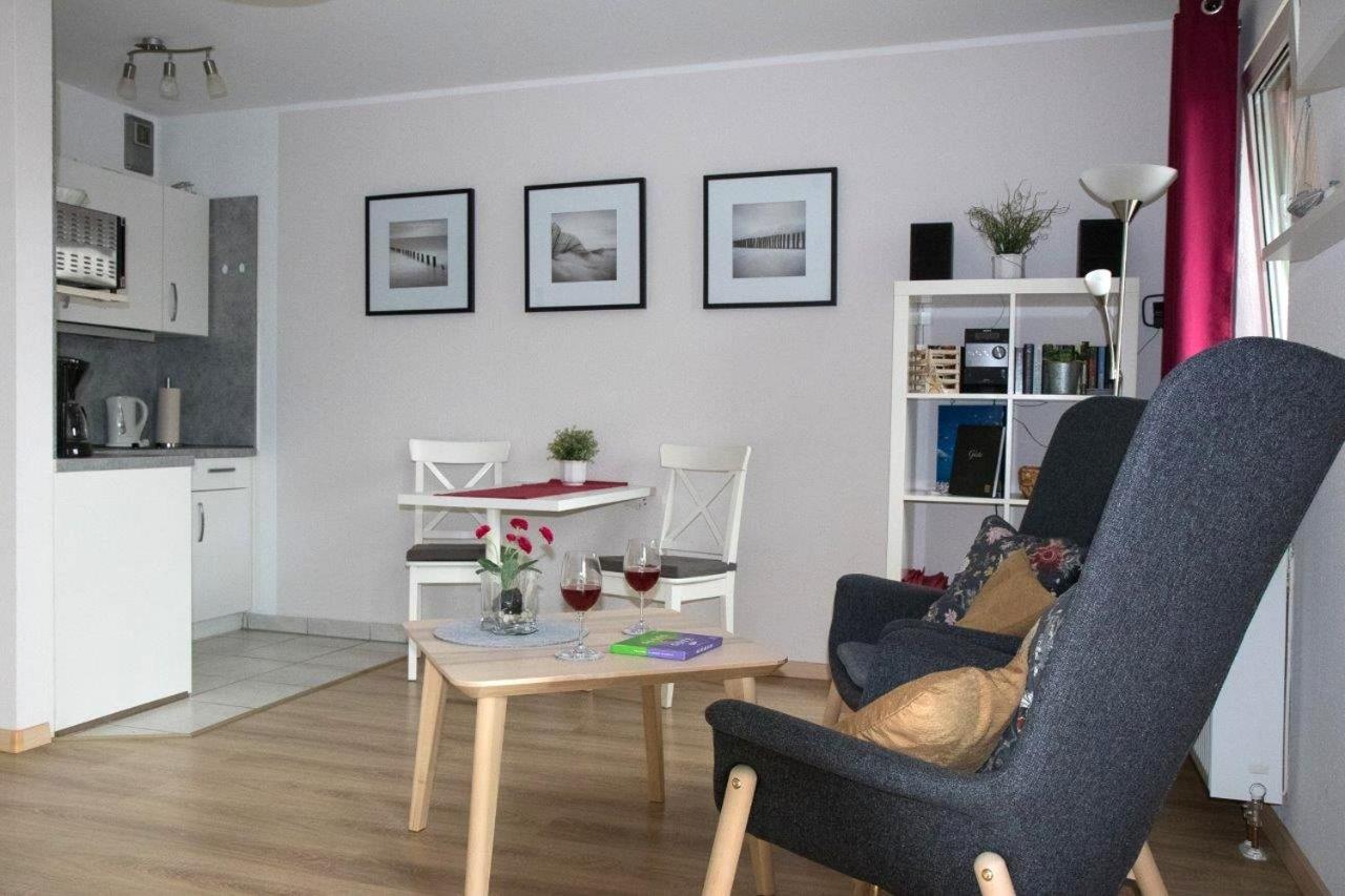 Studio 11 Im Haus Stranddistel, Modernes Studio Im 1 Og Fur 2 Personen In Zingst Exteriör bild